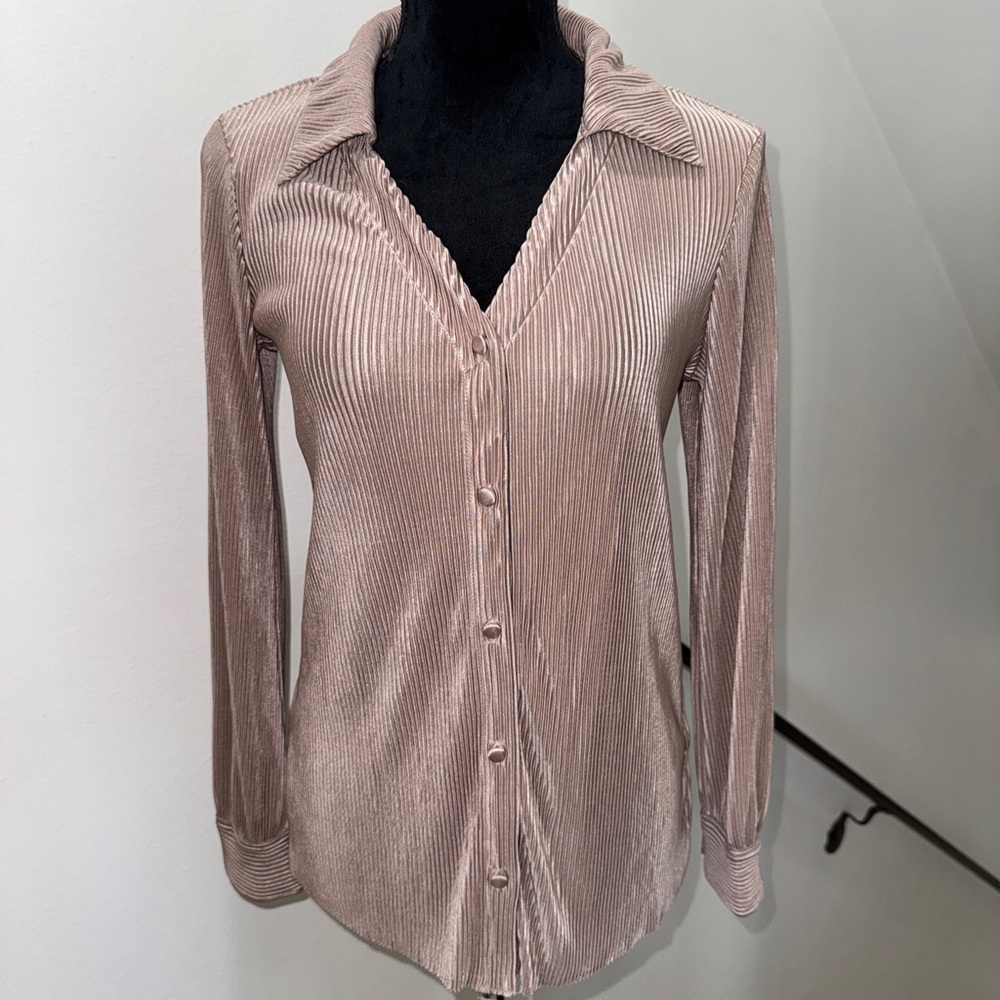 RO&DE Ribbed Satiny Pant Set - Picture 2 of 10